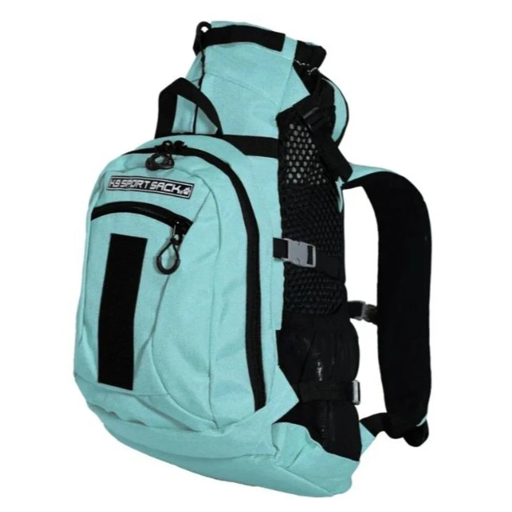 K9 Sport Pack Plus 2 Med | Dog Carrier w/ Removable Storage Backpack Summer Mint